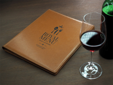 Logo trade promotional merchandise image of: Menu cover 1054119