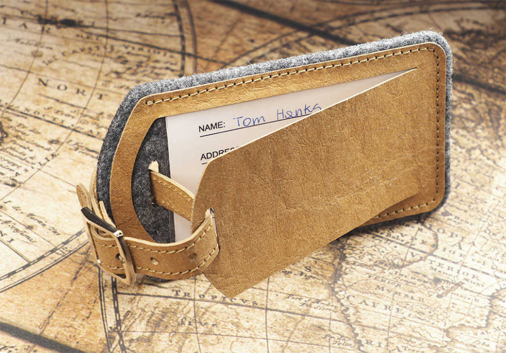 Logo trade business gift photo of: Luggage tag 1155140