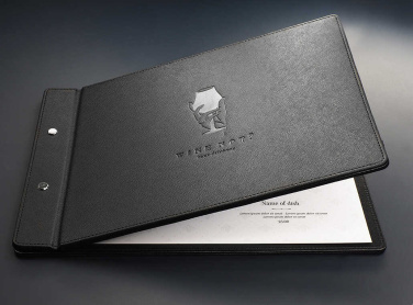 Logo trade promotional products image of: Menu cover 1083270