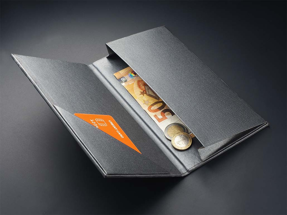 Logo trade business gifts image of: Bill holder 1682280