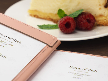 Logo trade advertising product photo of: Menu cover 1087281