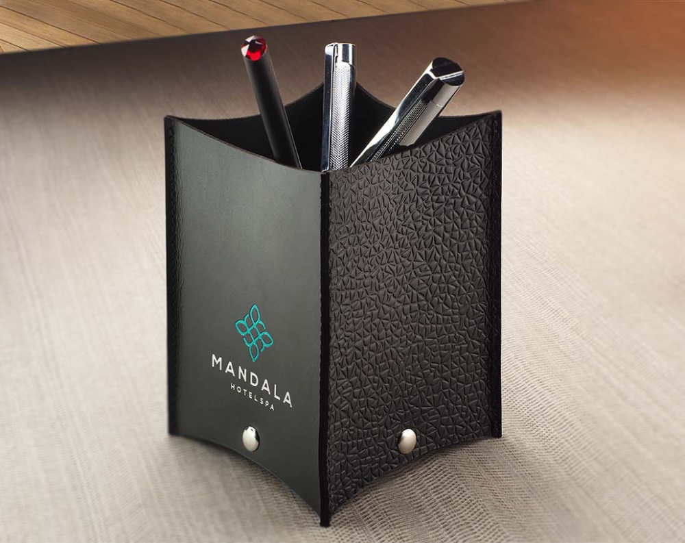 Logo trade promotional merchandise photo of: Pen holder 1659281