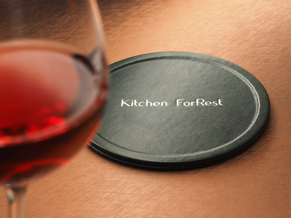 Logo trade promotional items picture of: Bottle coaster 1103320