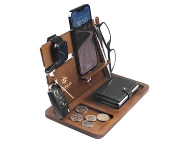 Logo trade promotional gift photo of: Wooden organiser 2016121