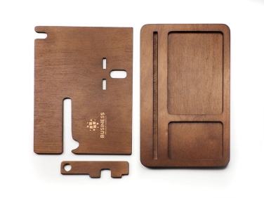 Logo trade promotional giveaway photo of: Wooden organiser 2016121