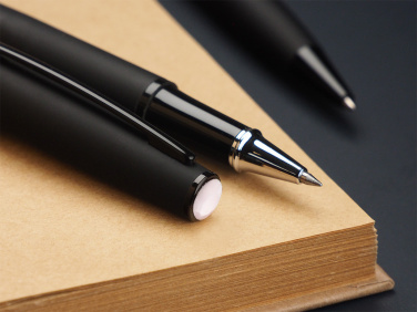 Logotrade corporate gift picture of: Opal stone Pen set 1286036