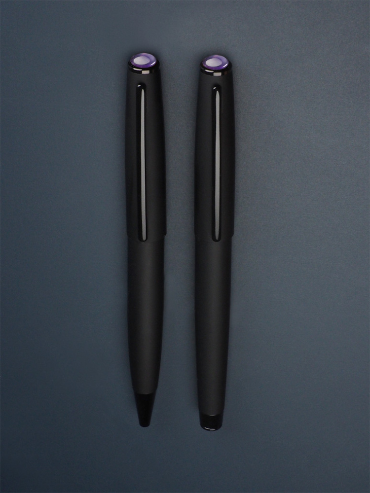 Logo trade promotional products picture of: Amethyst Pen set  1288036