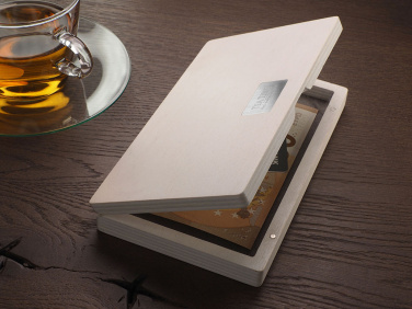 Logotrade promotional giveaway image of: Wooden bill box 1816121