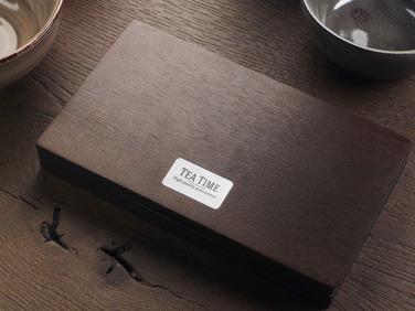 Logo trade promotional giveaways picture of: Wooden bill box 1816121