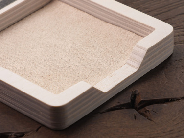 Logotrade advertising products photo of: Wooden memo card box 1832121