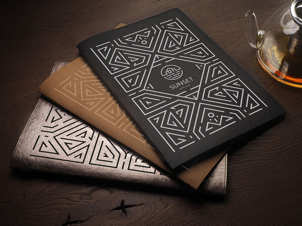 Logo trade promotional giveaway photo of: Menu cover Ambiente 1178302