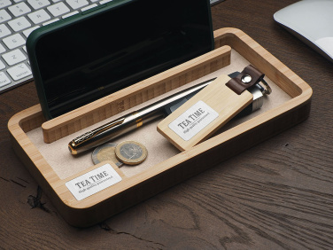 Logo trade advertising products picture of: Wooden desk organiser 1818292