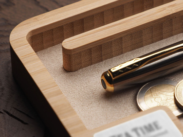 Logo trade promotional merchandise picture of: Wooden desk organiser 1818292