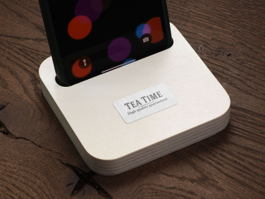 Logotrade promotional giveaway image of: Wooden telephone stand 1848121