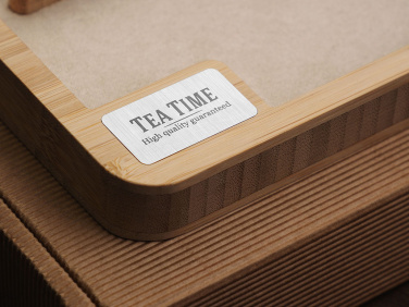 Logo trade promotional gifts image of: Wooden desk organiser 1846292