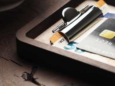 Logo trade promotional items image of: Bill holder 1873121