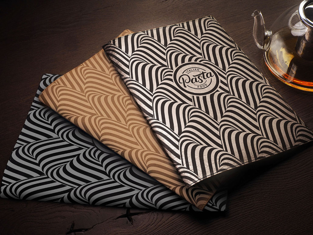 Logo trade promotional giveaways image of: Menu cover Ambiente 1178295