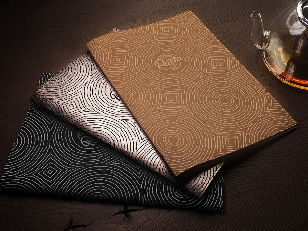 Logo trade promotional giveaways image of: Menu cover Ambiente 1178300