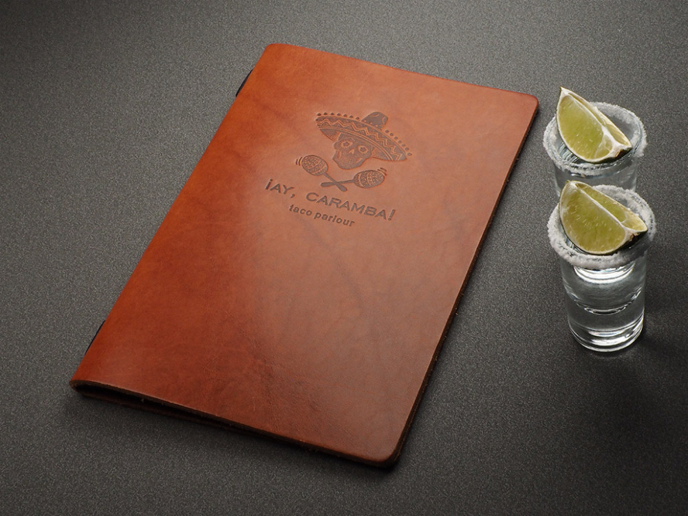 Logo trade promotional products picture of: Menu cover Ambiente 1181141