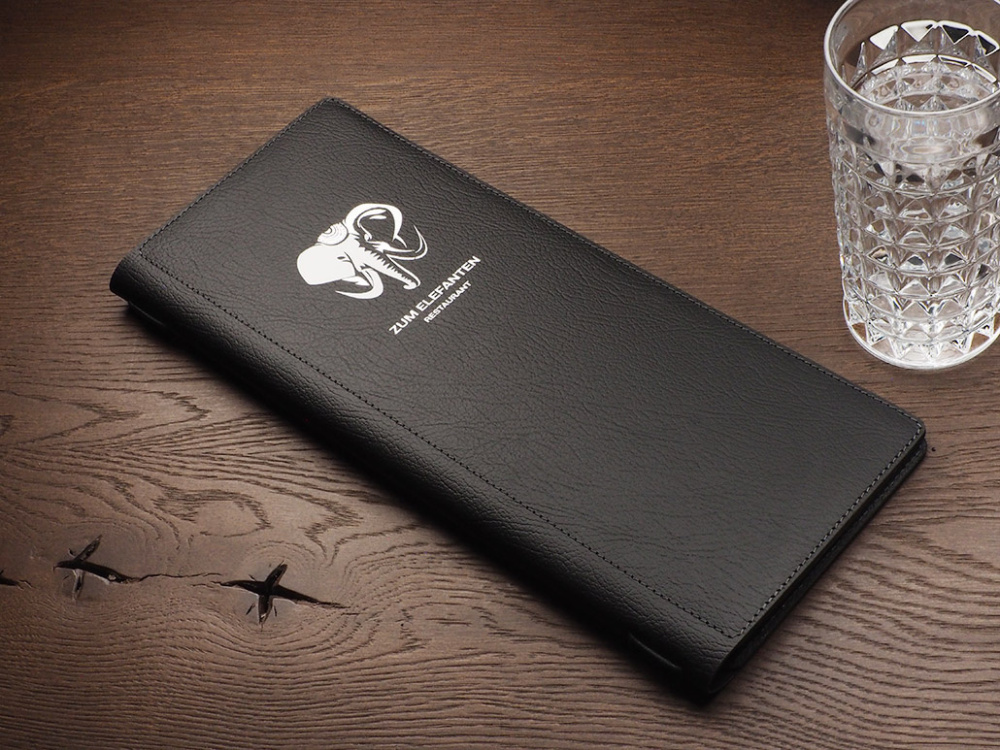 Logo trade corporate gifts picture of: Menu cover Fine Dining Pro 1900318