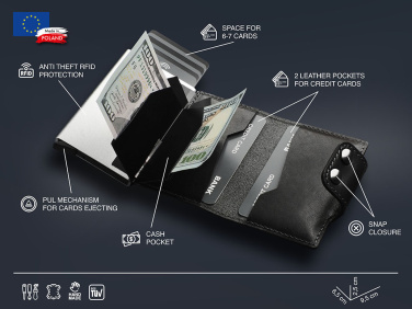 Logo trade promotional giveaways image of: RFID wallet 1934141