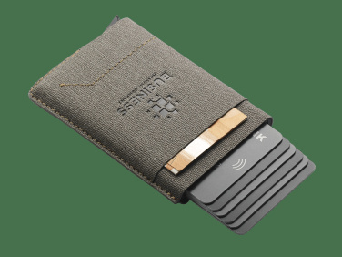 Logo trade promotional items image of: RFID wallet 593321