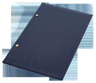 Logo trade corporate gifts image of: Menu cover 412019