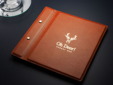 Logo trade business gifts image of: Menu cover 1085318