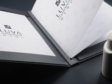 Logo trade advertising products image of: Menu cover 1952280