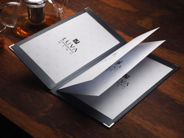 Logo trade promotional products image of: Menu cover Fine Dining Pro 1633319