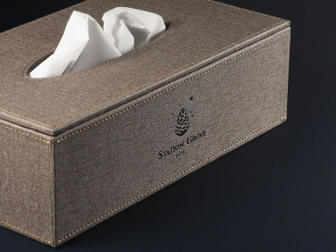 Logo trade corporate gifts image of: Tissue box 992321