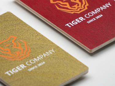 Logo trade promotional items picture of: Wooden magnet 2034121