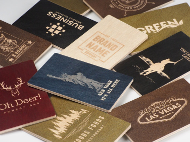 Logo trade promotional gifts picture of: Wooden magnet 2034121