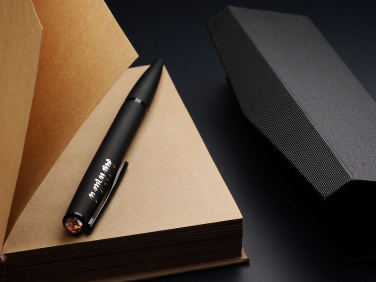 Logotrade promotional giveaways photo of: Ball pen with AMBER stone 2070036