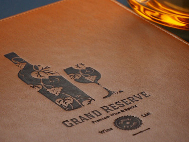 Logo trade corporate gift photo of: Menu cover Fine Dining Pro 2013119