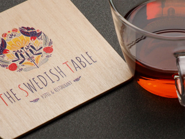 Logo trade promotional merchandise photo of: Coaster 1857121