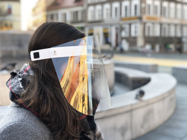 Logotrade promotional products photo of: TEMIDA tilting face shield 1424162