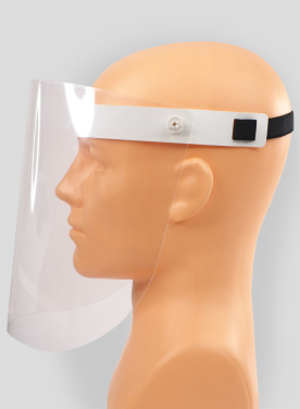 Logo trade corporate gift photo of: TEMIDA tilting face shield 1424162