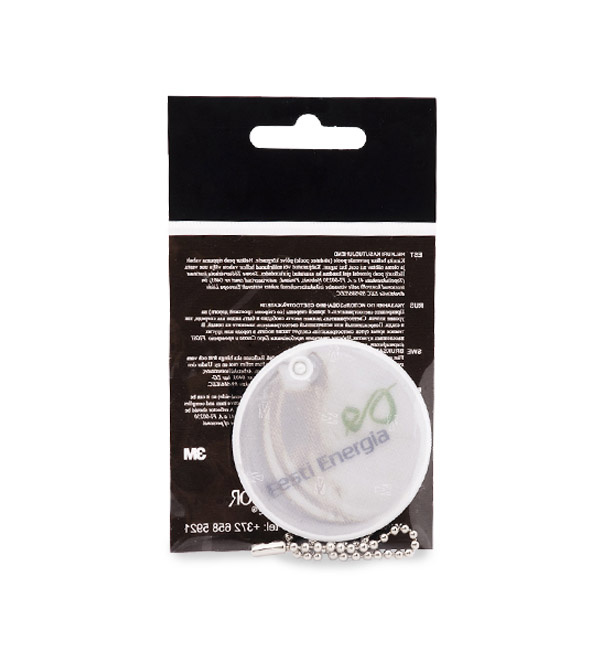 Logo trade promotional item photo of: Soft reflector with your logo dia. 50 mm