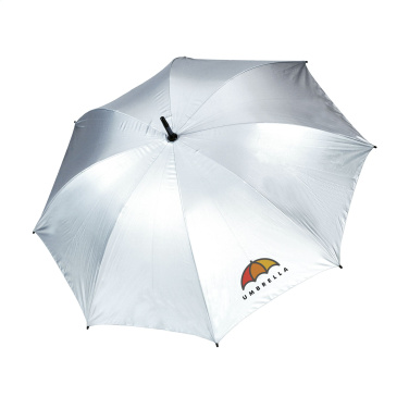 Logo trade corporate gifts image of: FiberStar storm umbrella 23 inch