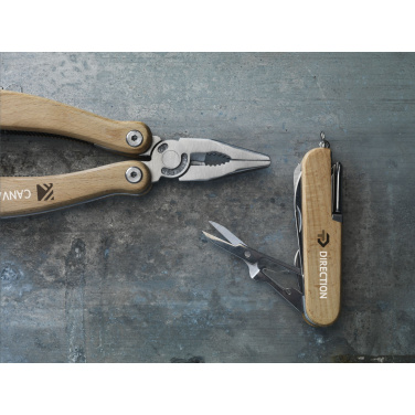 Logotrade advertising products photo of: Beechwood Pocket knife