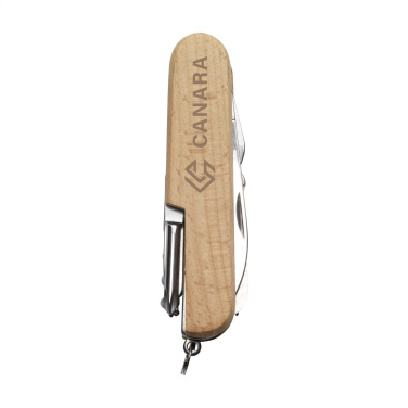 Logotrade promotional product image of: Beechwood Pocket knife