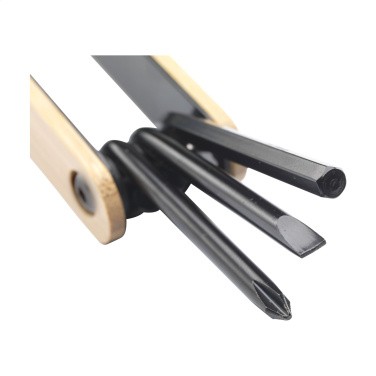 Logotrade promotional gift image of: Bamboo Black Tool multi tool