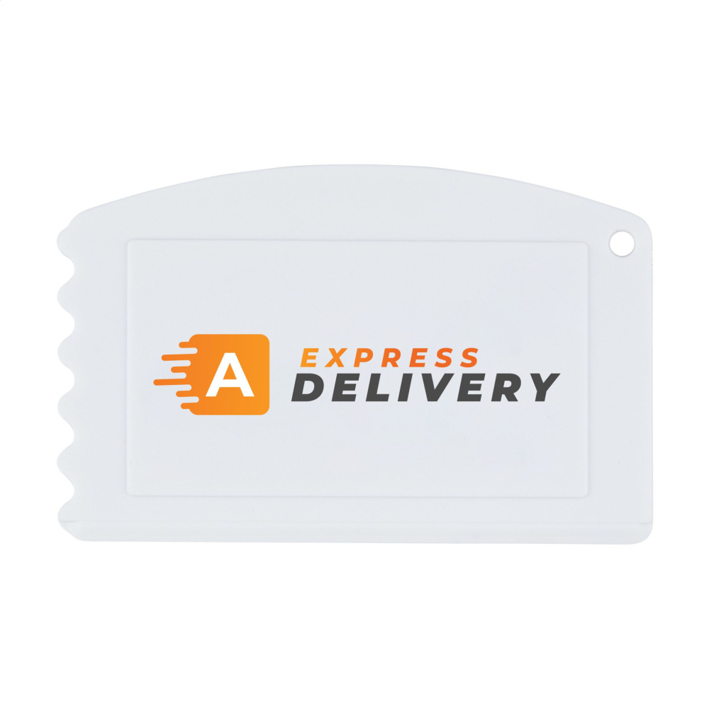 Logo trade promotional products image of: Fjord Recycled Ice Scraper