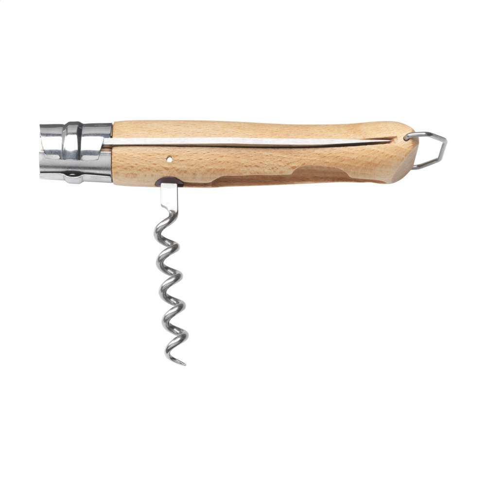 Logo trade promotional merchandise image of: Opinel  No 10 Corkscrew Bottle Opener