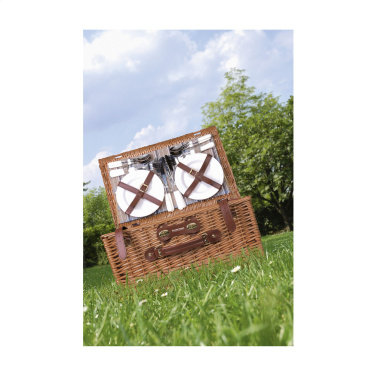 Logotrade promotional gifts photo of: QualityTime picnic basket