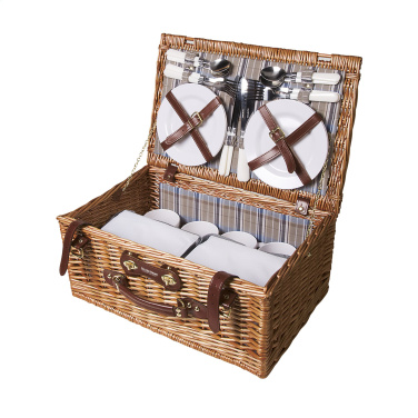 Logo trade promotional merchandise image of: QualityTime picnic basket