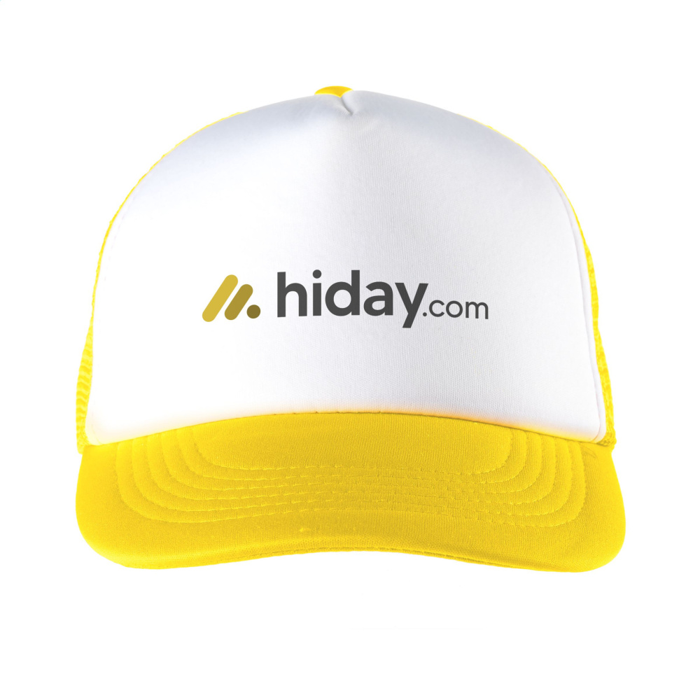 Logo trade advertising products image of: Trucker cap