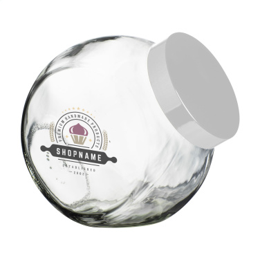 Logo trade promotional products image of: CandyStore 2 L candy jar