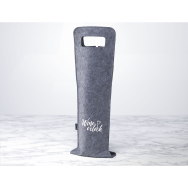 Logo trade promotional merchandise photo of: Wine Bag-to-Give GRS RPET